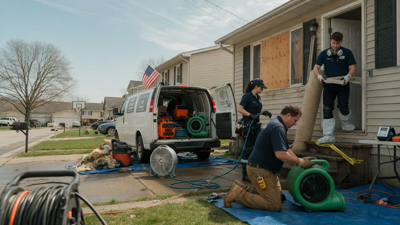 Water Damage Restoration in Arcola, IN near me